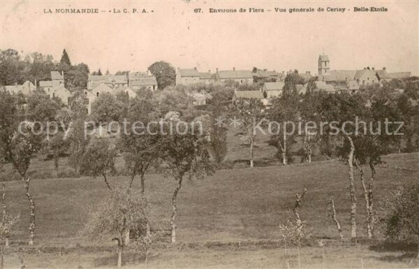 Flers 61 Orne Vue generale de Cerisy Belle Etoile