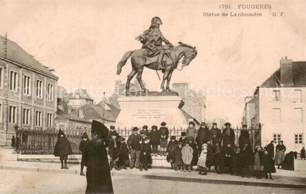 Fougeres 35 Statue de Lanboisiere