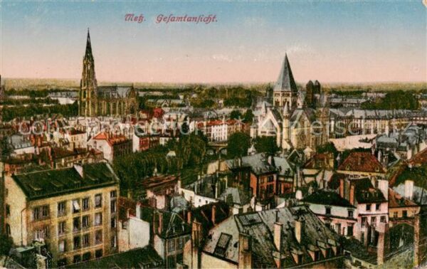 Metz  57 Moselle Panorama