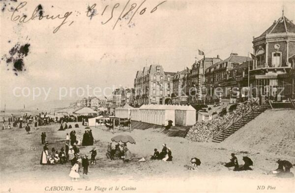 Cabourg 14 Calvados La Plage et le Casino