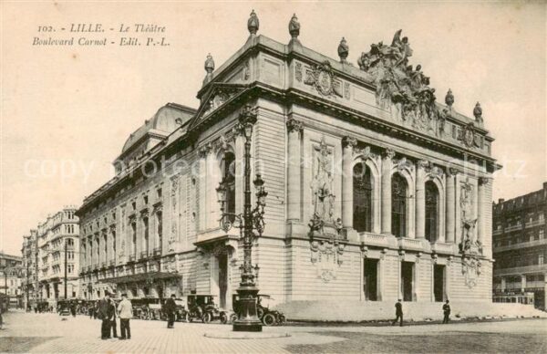 Lille 59 Le Theatre Beoulevard Carnot