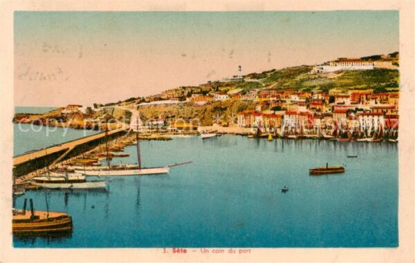 Sete Cette 34 Un coin du port