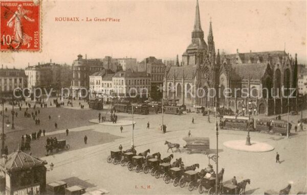 Roubaix 59 Nord La Grand Place