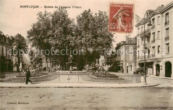 Montlucon 03 Entree de l’Avenue Wilson