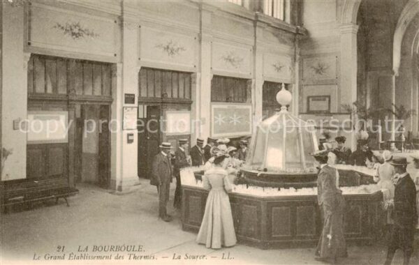 La Bourboule-les-Bains 63 Puy-de-Dome Le Grand Etablisement des Thermes La So