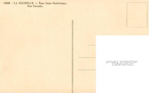 La Rochelle 17 Tour Saint Barthelemy Rue Pernelle – Bild 2