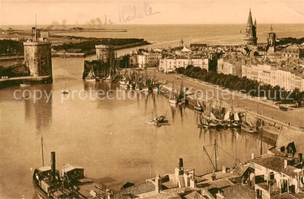 La Rochelle 17 Vue panoramique du Port de La Rochelle