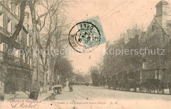 Caen 14 Le Boulevard Saint Pierre