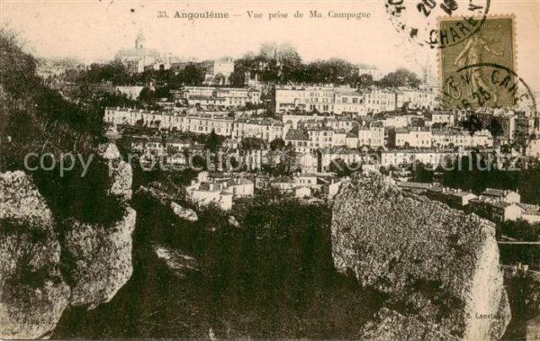 Angouleme 16 Charente Vue prise de Ma Campagne