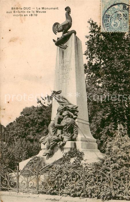 Bar-le-Duc 55 Le Monument aux Enfants de la Meuse mor