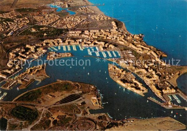 Cap-d Agde Vue aerienne