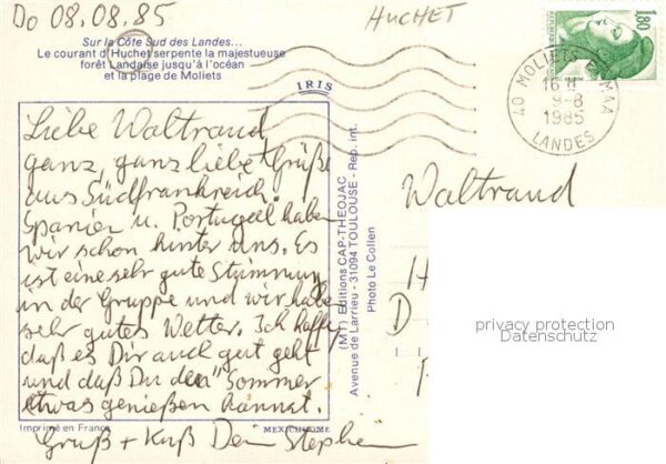 Huchet Moliets-et-Maa 40 Landes Le Courant d’Huchet Fliegeraufnahme – Bild 2
