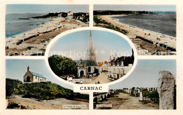 Carnac 56 Morbihan Pointe de Port en Dro Eglise Sant Corne
