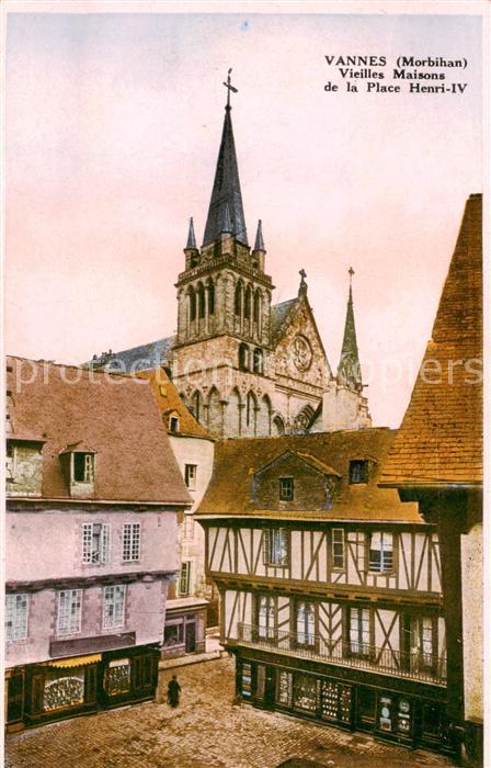 Vannes 56 Vieilles Maisons de la Place Henri IV