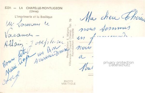 La Chapelle-Montligeon 61 Imprimerie et la Basilique – Bild 2