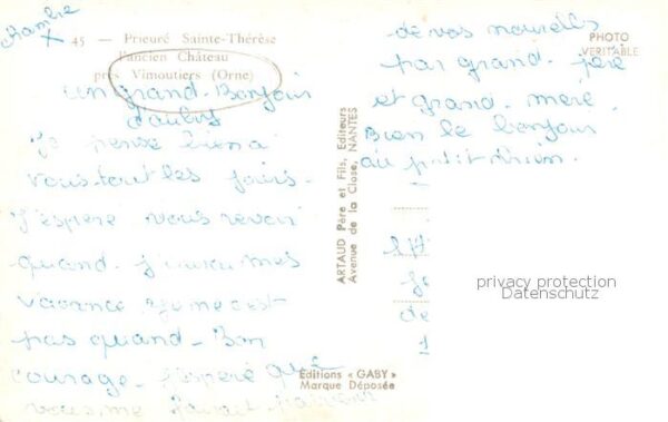 Vimoutiers 61 Orne Prieure Sainte Therese Pancien Chateau – Bild 2