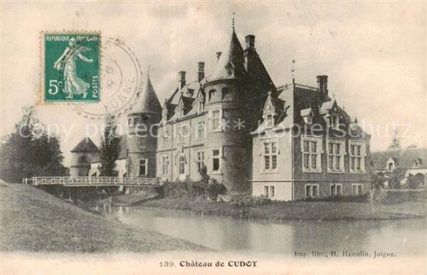 Cudot 89 Yonne Chateau de Cudot