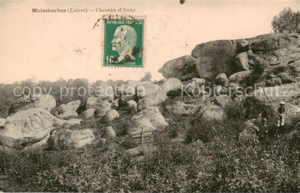 Malesherbes 45 Loiret Chemin d_Auxy