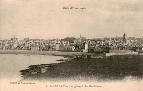 St-Servan sur Mer Vue generale des Baz Sablens