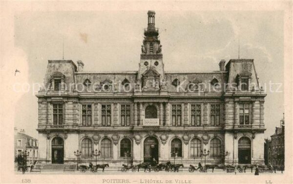Poitiers 86 Hotel de Ville