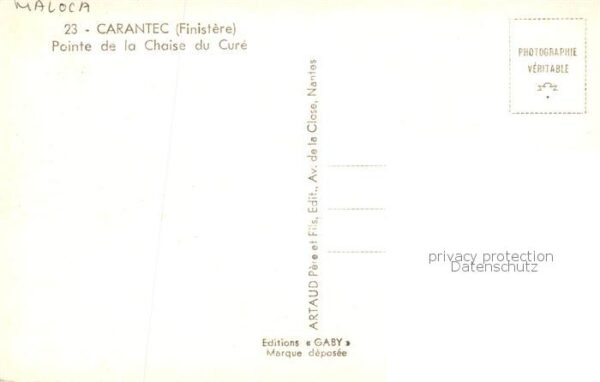 Carantec 29 Finistere Pointe de la Chaise du Cure – Bild 2