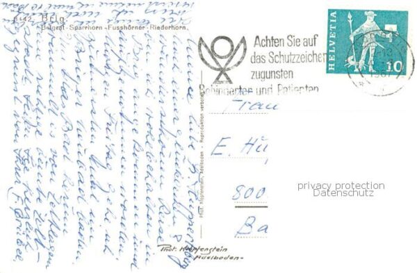 Brig Brigue VS Belgrat Sparrhorn Fusshörner Riederhorn – Bild 2