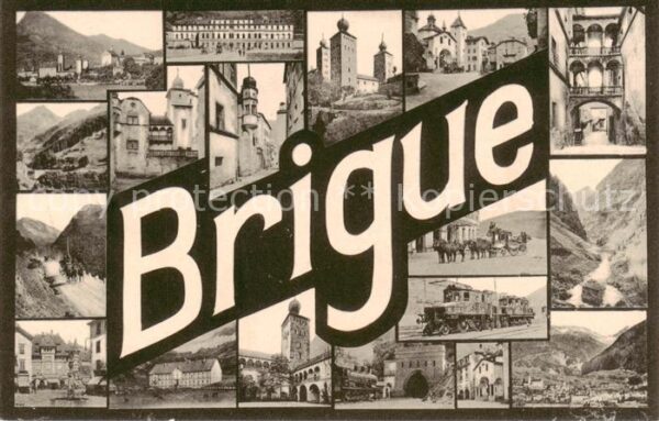 Brigue Brig VS Vue partielle