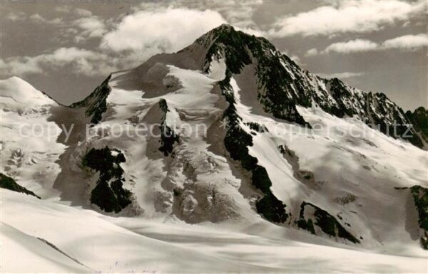 Gruenhorn GL Grünhornlücke Agassizhorn und Finsteraa