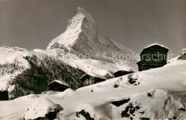 Winkelmatten mit Matterhorn
