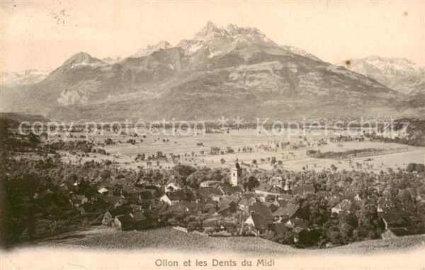 Ollon VS et les Dents du Midi