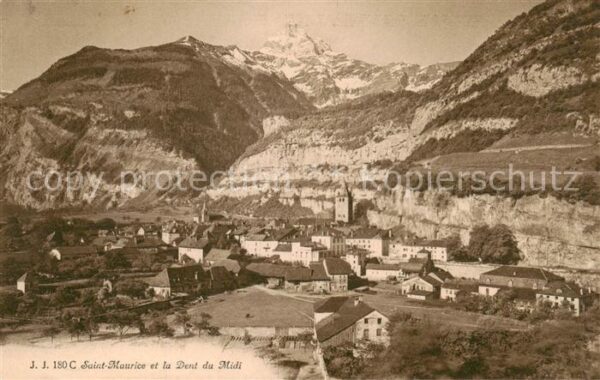 Saint-Maurice 55 et la Dent du Midi