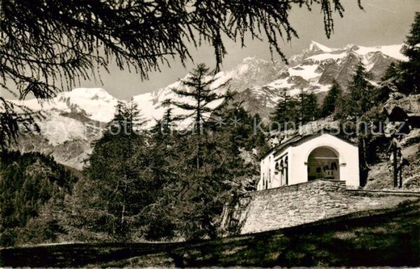 Saas-Fee VS Kapelle zur Hohen Stiege mit Alphubel T