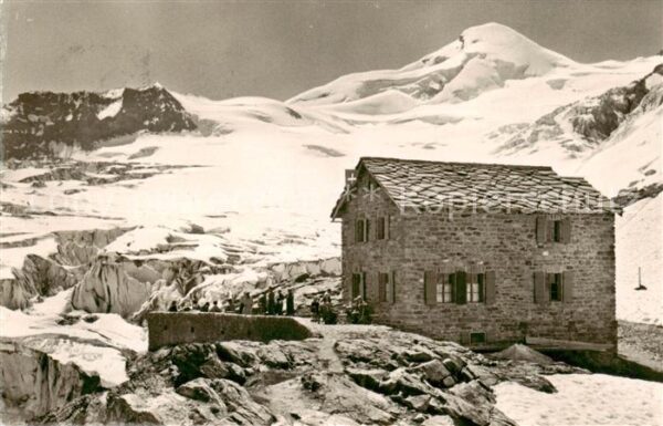 Saas-Fee VS Lange Fluh mit Feegletscher und Allalin