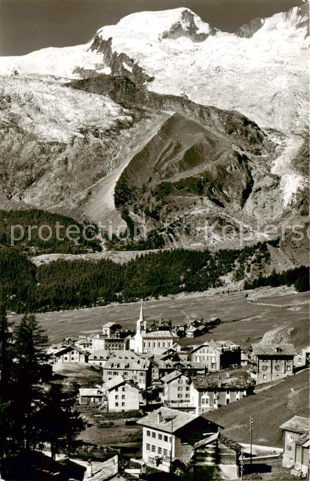 Saas-Fee VS mit Feegletscher und Alphubel