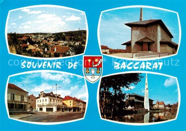 Baccarat 54 Vue Generale Eglise Saint Remy Caffefou