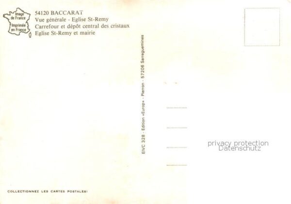 Baccarat 54 Vue Generale Eglise Saint Remy Caffefou – Bild 2