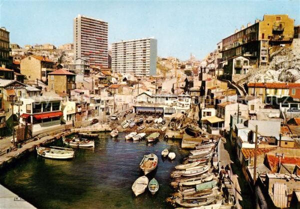 Marseille 13 Port de pêche du vallon des Auffes