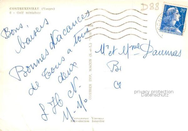 Contrexeville 88 Golf miniature – Bild 2