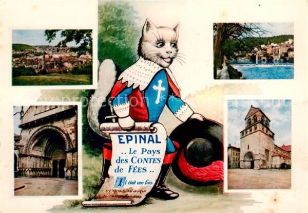 Epinal 88 Vosges Vues d ensembles de la ville Gestiefelt