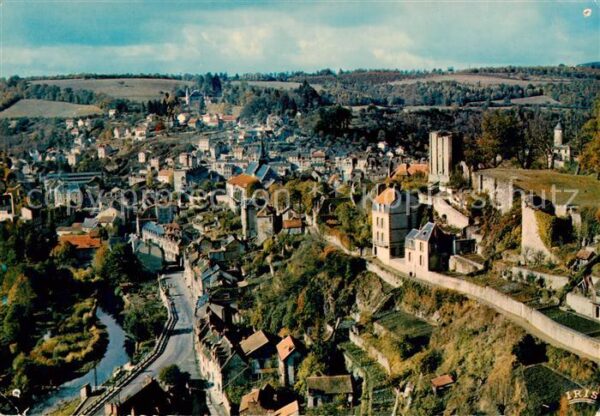 Aubusson Creuse Vue Generale Châpitre et la Tour de l H