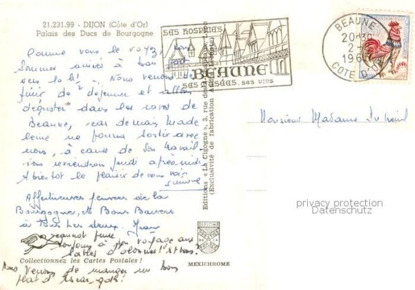 Dijon 21 Cote-d Or Palais des Ducs de Bourgogne – Bild 2
