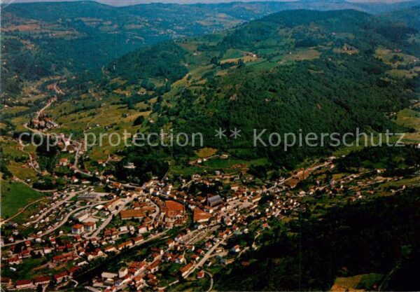 Cornimont Vosges Vue aérienne