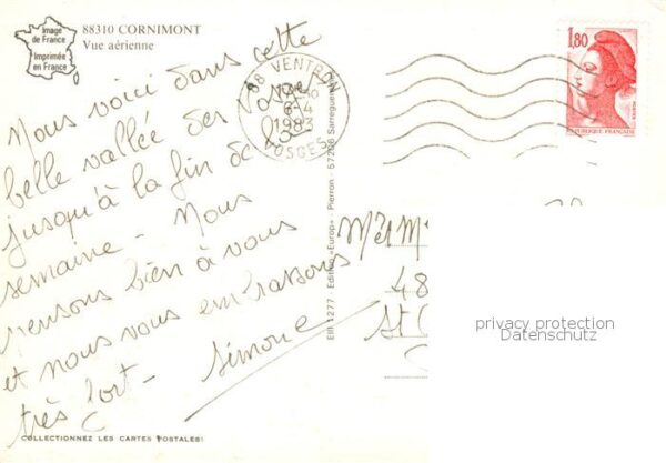 Cornimont Vosges Vue aérienne – Bild 2