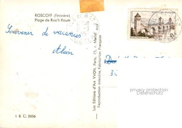 Roscoff Plage de Roch Raum – Bild 2