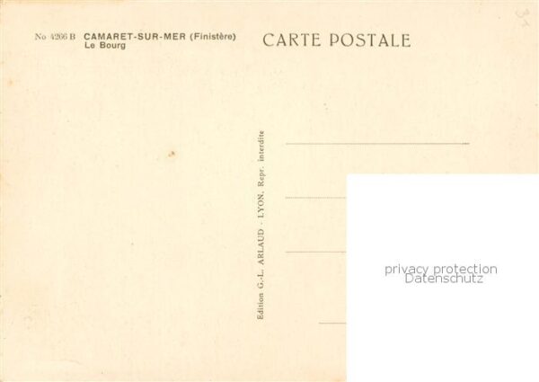 Camaret-sur-Mer 29 Finistere Le Bourg – Bild 2