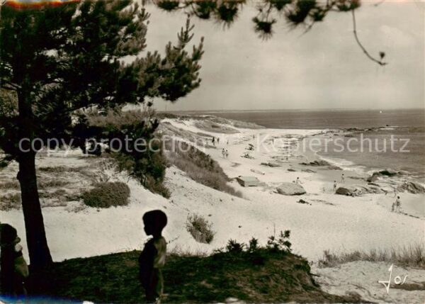 Beg-Meil 29 Finistere La grande plage et les dunes baisees de