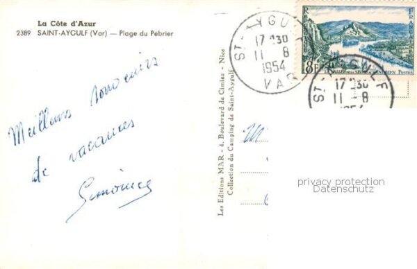 Saint-Aygulf 83 Var Plage du Pebrier – Bild 2