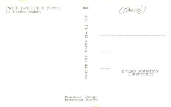 Pruille-l Eguille 72 Sarthe La Cantine scolaire – Bild 2