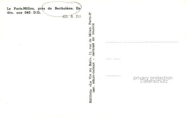 Bertholene Le Paris Millau En tete une 040 DG – Bild 2