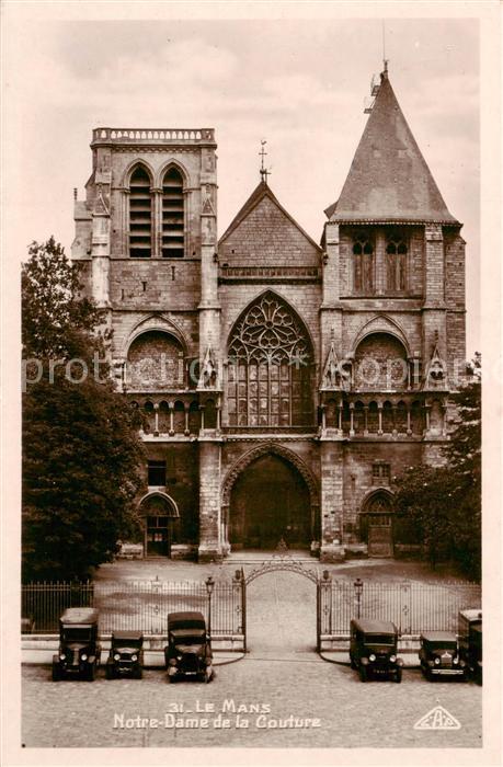 Le Mans Sarthe Notre Dame de la Couture